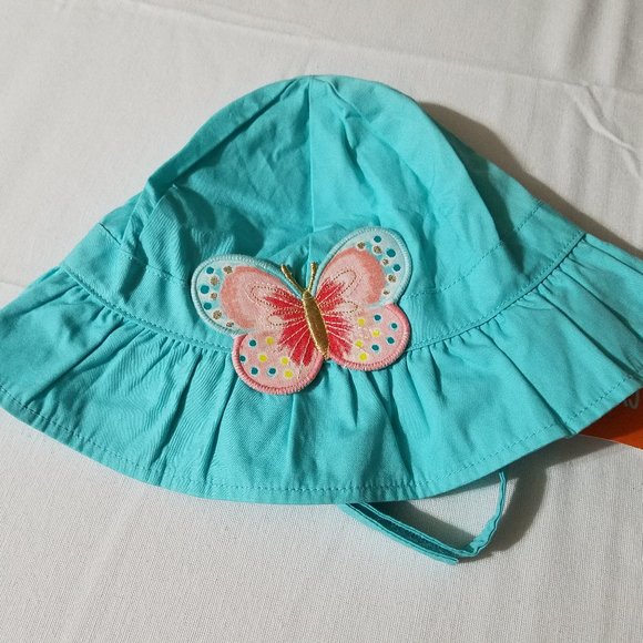 Gymboree Butterfly Catcher4T-5T Hat with Chin strap NWT - Picture 1 of 5